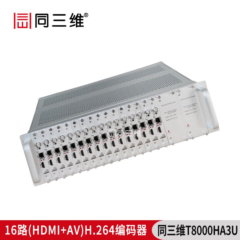 T8000HA3U 16路HDMI+***编码器侧面