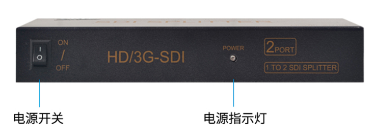 同三维T5000-S12一分二SDI分配器