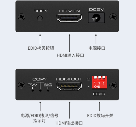 T709-4K超高清HDMI信號4Kx2K分辨率轉換器3