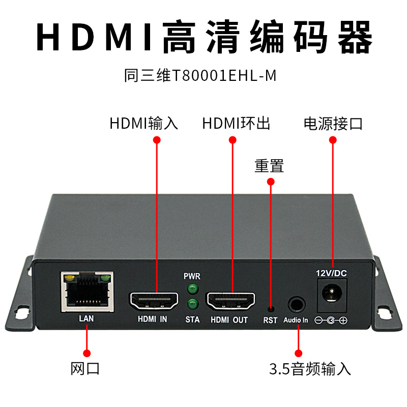 同三维T80001EHL-M  HDMI 高清迷你编码器